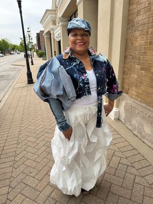 Dolman Sleeve Denim Jacket