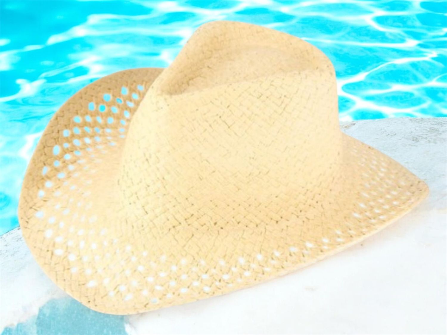 Woven Fedora Sun Hat