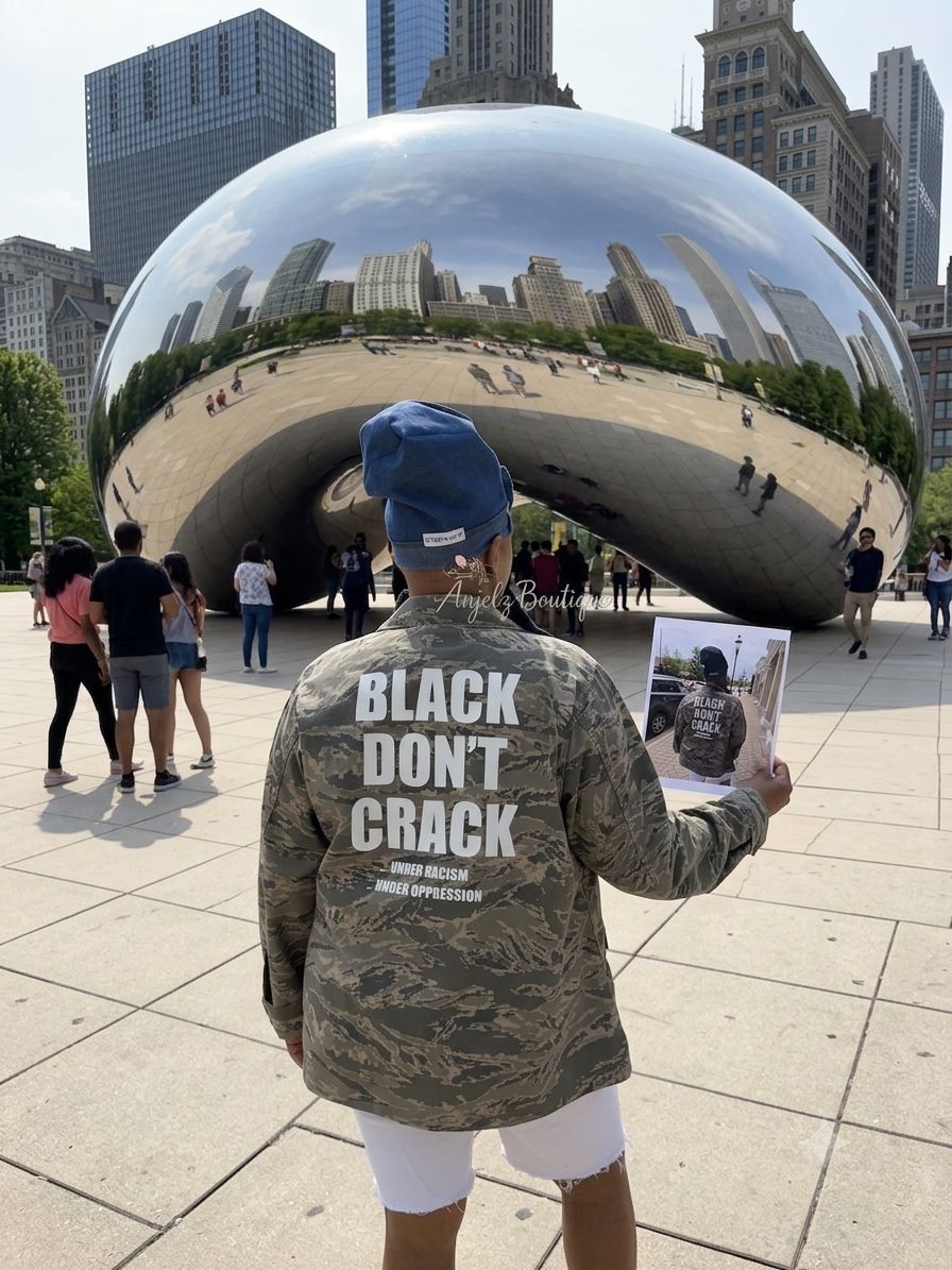 Camo Black Don't Crack Jacket