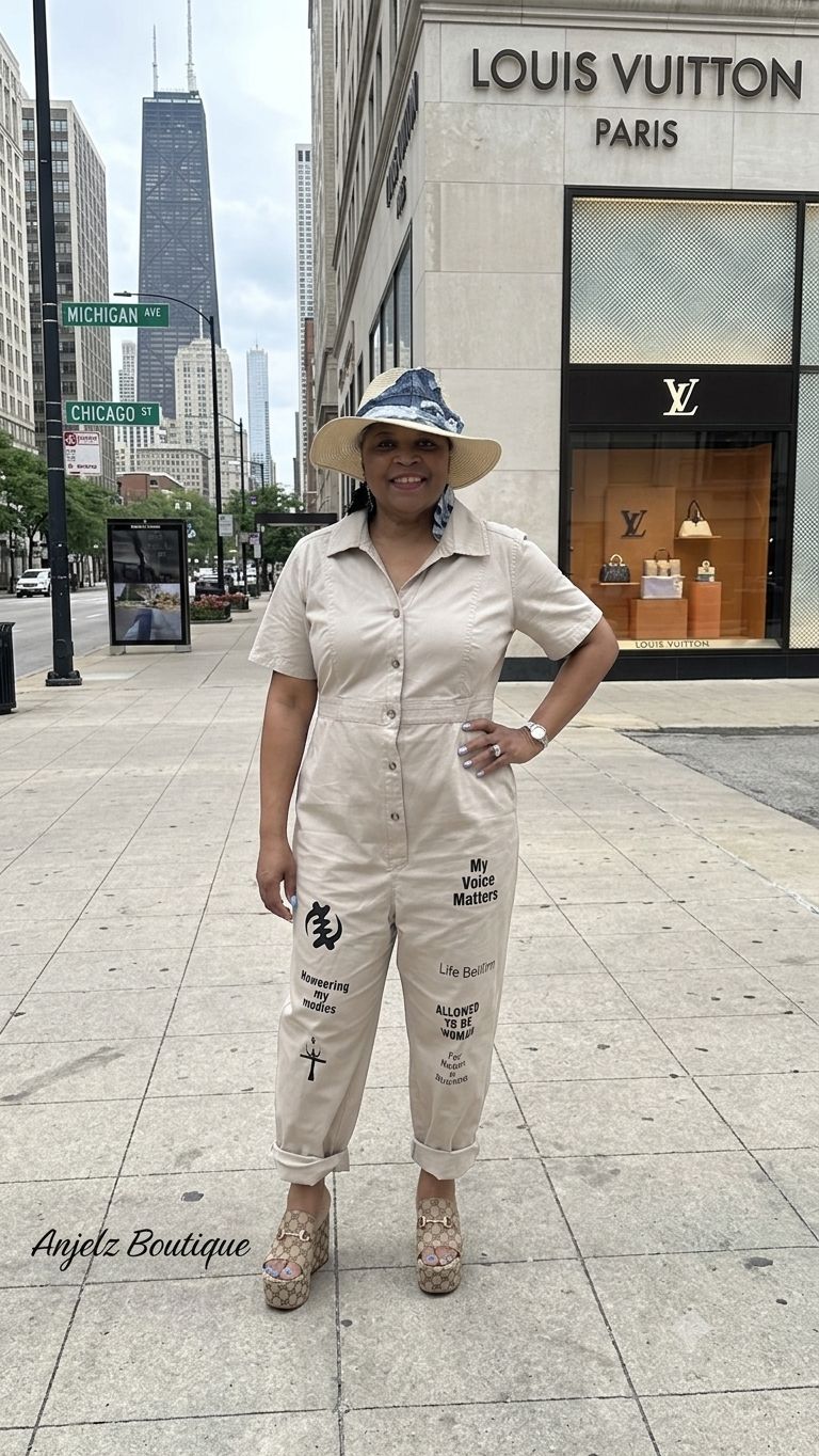 Khaki Jumpsuit