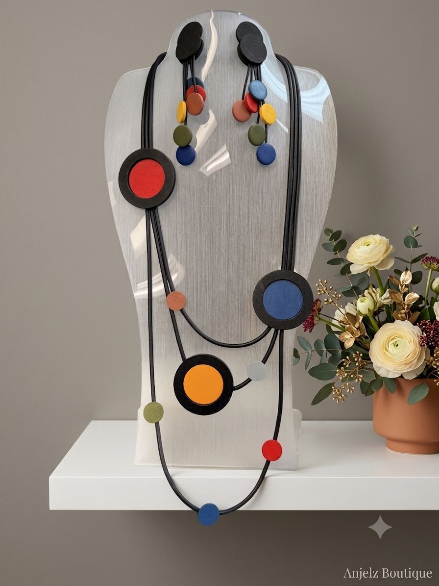 Recycle Rubber Multi Color Beads