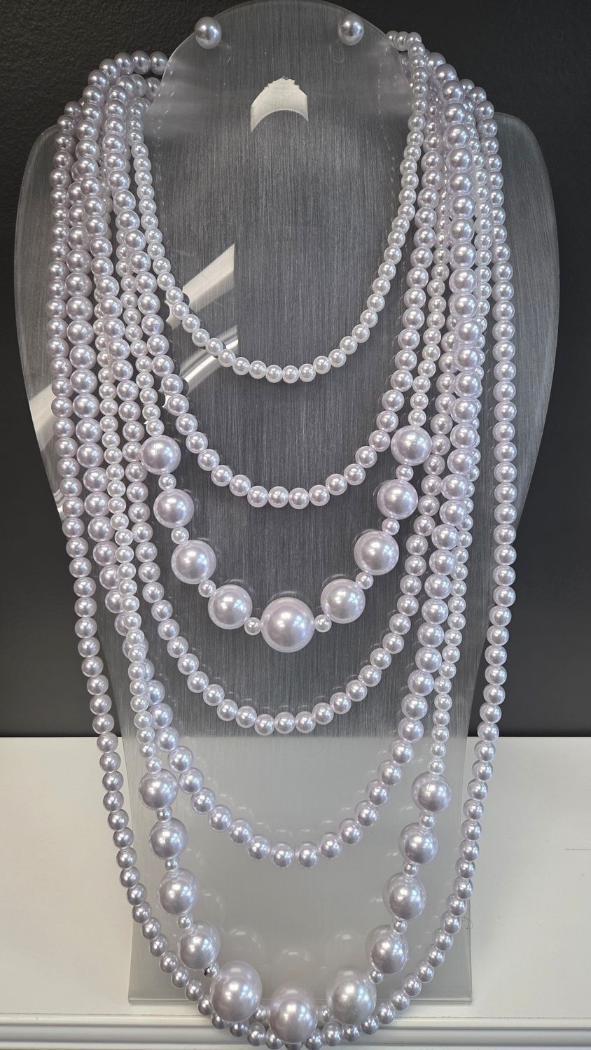 Pearl Necklace Set