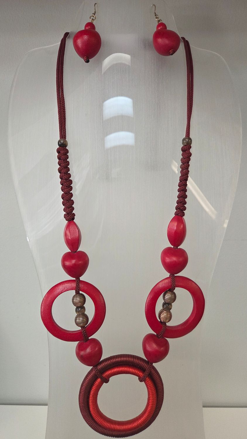 Circle Of Circles Necklace Set