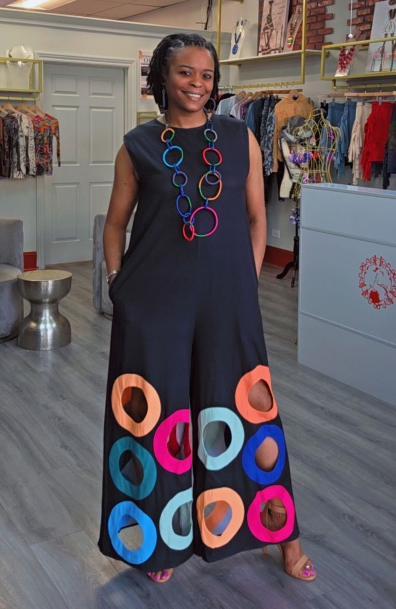 Black Hollow Summer Elegance Jumpsuit