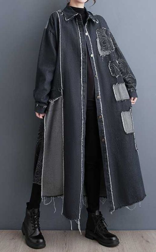 Distressed Vintage Dress/Jacket