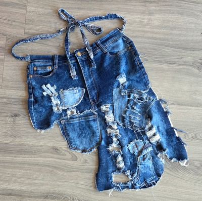 Denim Convertible Apron
