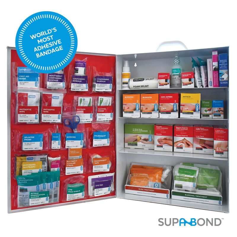 SUREFILL™ 4 Shelf Metal Cabinet 150 Series ANSI 2021 B - Meds