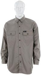 MCR Safety Summit FR® Flame Resistant (FR) Work Shirt, 100% Cotton 7oz, ATPV 8.7 cal/cm2, Gray