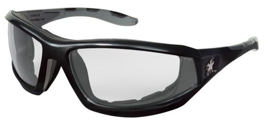 RP2 Series, Clear lens, removable foam gasket, black frame, MAX36TM coated