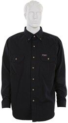 Summit Breeze® FR Longe Sleeve Shirt, Navy 5.5-ounce, Vented Underarms and Back