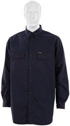 Work Shirt 6.5 oz FR Max Comfort 88% cotton 12% nylon. Navy Blue