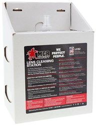 MCR Safety Lens Cleaning Station, lens wipe