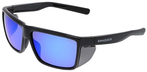 Swagger SR2 Black Frame, Blue Dmd Mirror