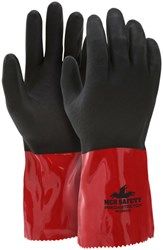 MCR PredaStretchTM 18-Gauge Seamless Nylon Shell, PVC Coating with Sandy Finish 12 Inch, 6 DOZ/CS