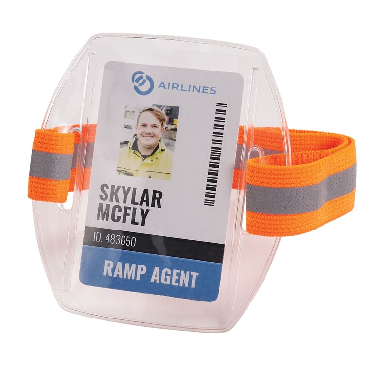 Squids 3386 Vinyl Arm Band ID/Badge Holder