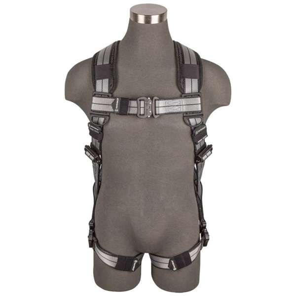 PRO+ Slate Full Body Harness: Alu 1D. Alu QC Chest/Legs