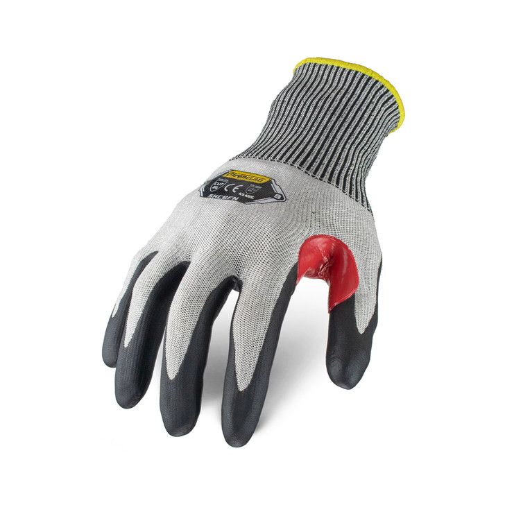 Ironclad Comand. 13 Gauge HPPE/Nvon/Steel Fiber Knit. CutA6. Foam Nitrile Palm. PER PAIR