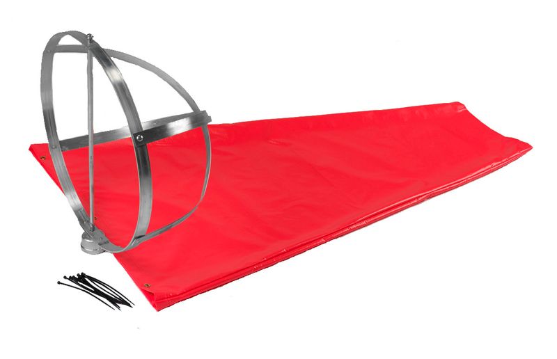 3 Foot Wind Sock and Frame Kit