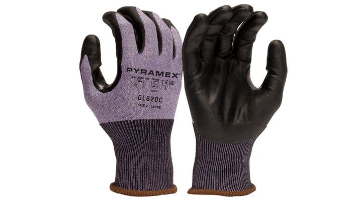 Pyramex 18G Micro-Foam Nitrile. CutA4. Abrasion 6. Puncture 3. Touchscreen. PER PAIR