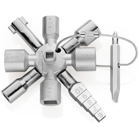 3 1/2" TwinKey® Universal Control Cabinet Key