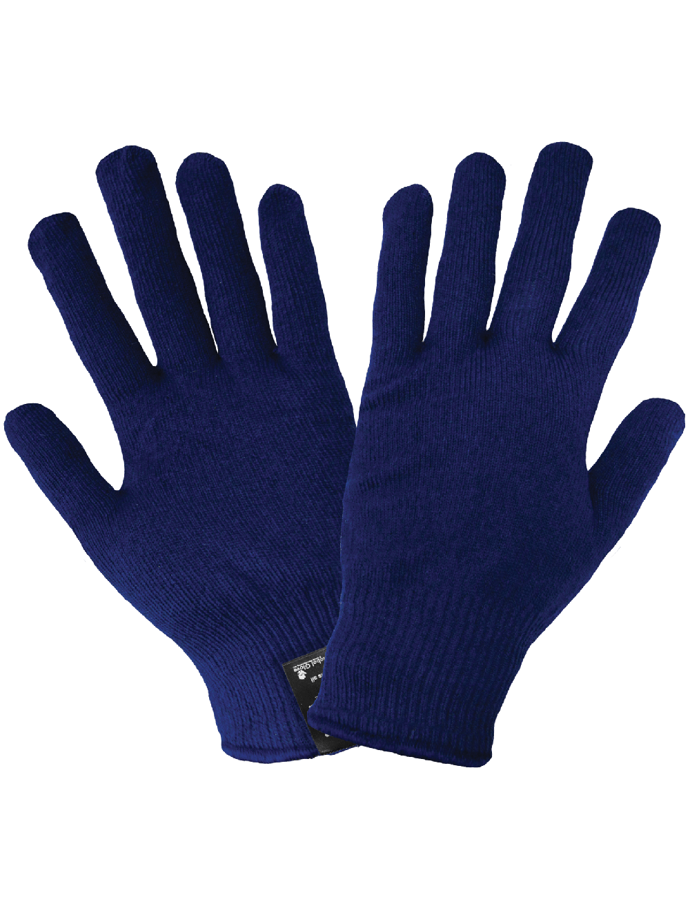 Navy Self-Wicking Hollow Core Thermal Gloves, Glove Liners, Per Doz.