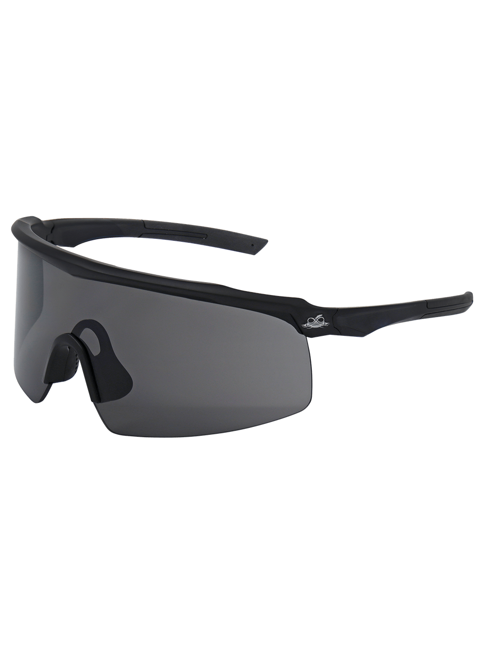 Whipray™ Smoke Anti-Fog Lens, Matte Black Frame