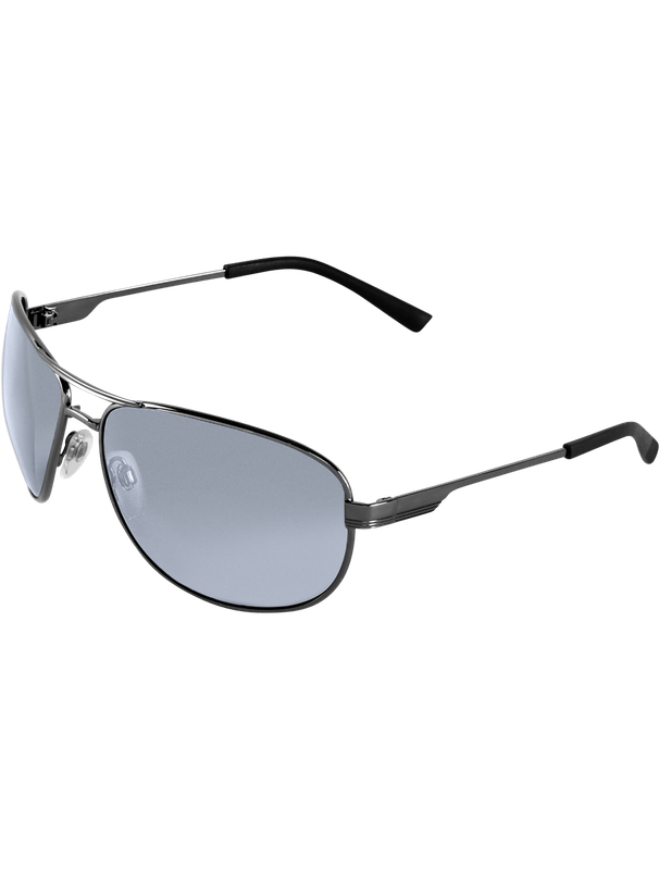 Acero® Silver Mirror Lens, Gunmetal Frame