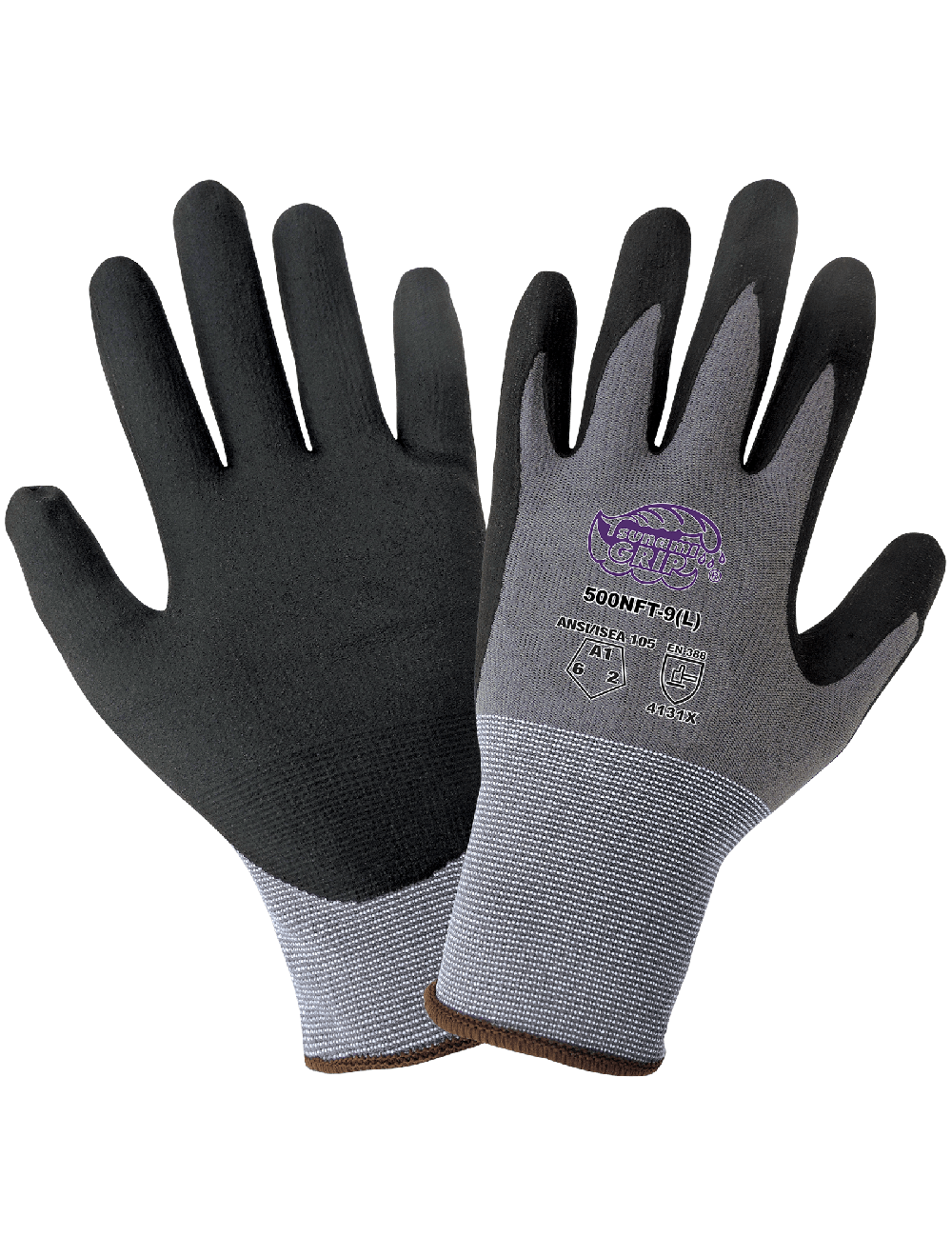 Tsunami Grip - Nitrile Foam Palm, Per Doz