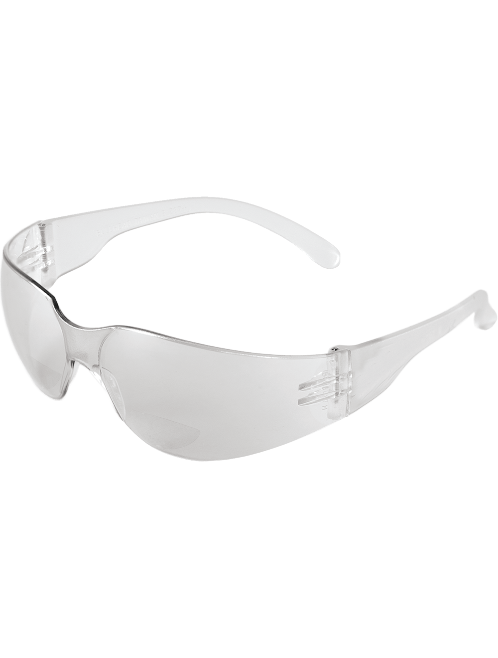 Torrent™ Clear 2.0 Diopter Bifocal Reader Style Lens, Frosted Clear Frame