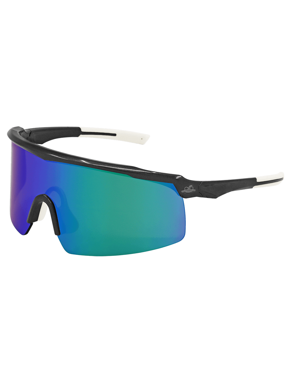 Whipray™ Green Mirror Lens, Performance Fog, Shiny Gray Frame