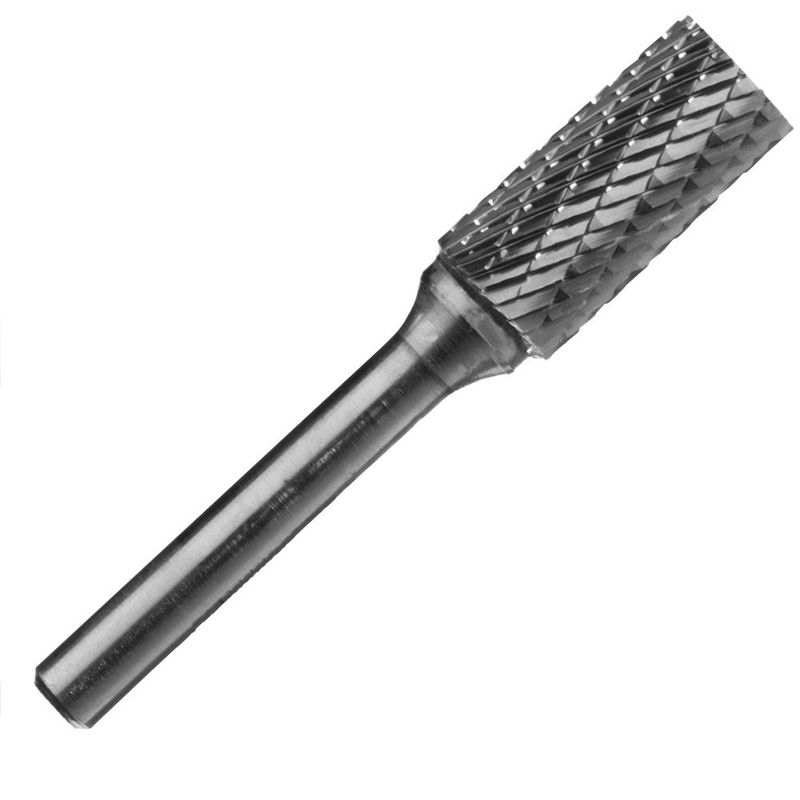 Double Cut Carbide Bur, Tree Radius End