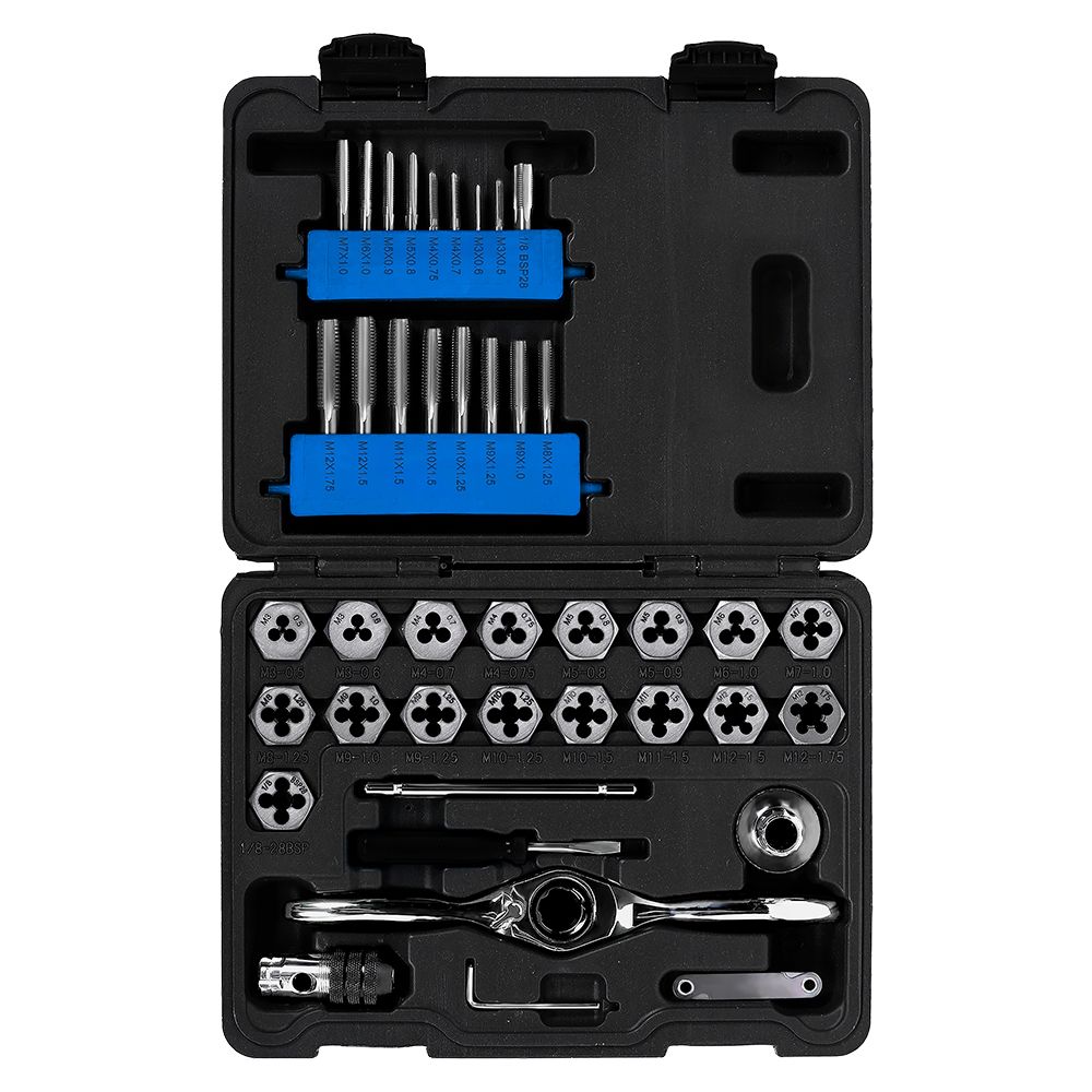 40 PC NC/NF TAP & DIE SET