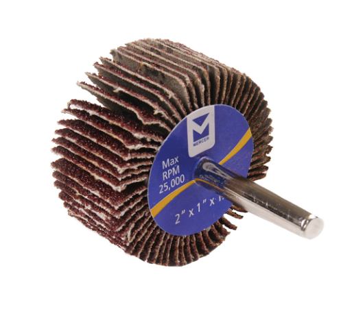 Mercer Aluminum Oxide Mounted Flap Wheels