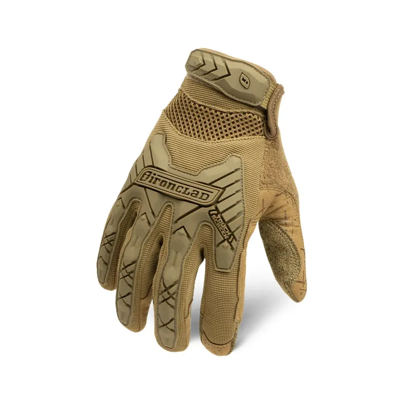 IronClad COMMAND TACTICAL IMPACT, Cut A2, Per Pair - In Black and Coyote