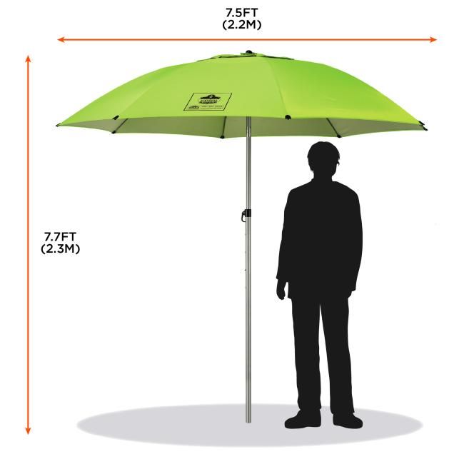 SHAX 6100 Lightweight Work Umbrella
