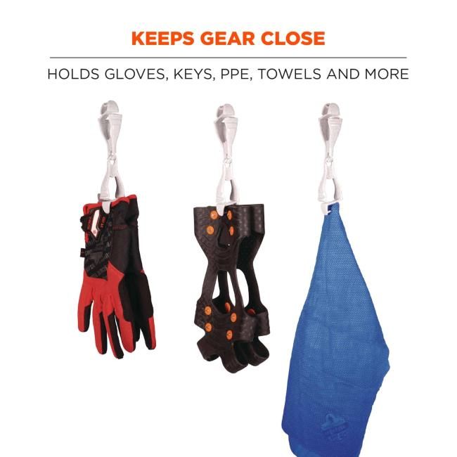 Squids 3400 Glove Clip Holder with Dual Clips