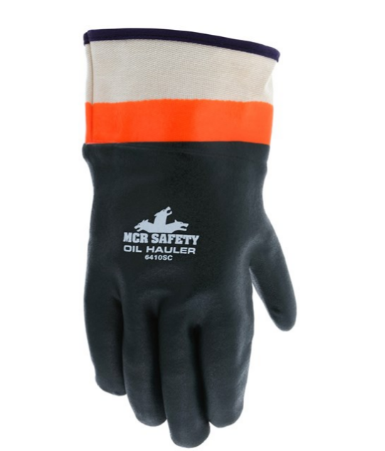 MCR Safety Oil Hauler, Double Dipped, Green PVC