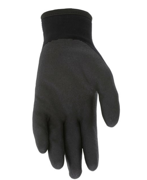 Ninja® Ice 15 Gauge Black Nylon with Acrylic Terry Interior HPT Palm and Fingertip Coating (6DZ/CS)