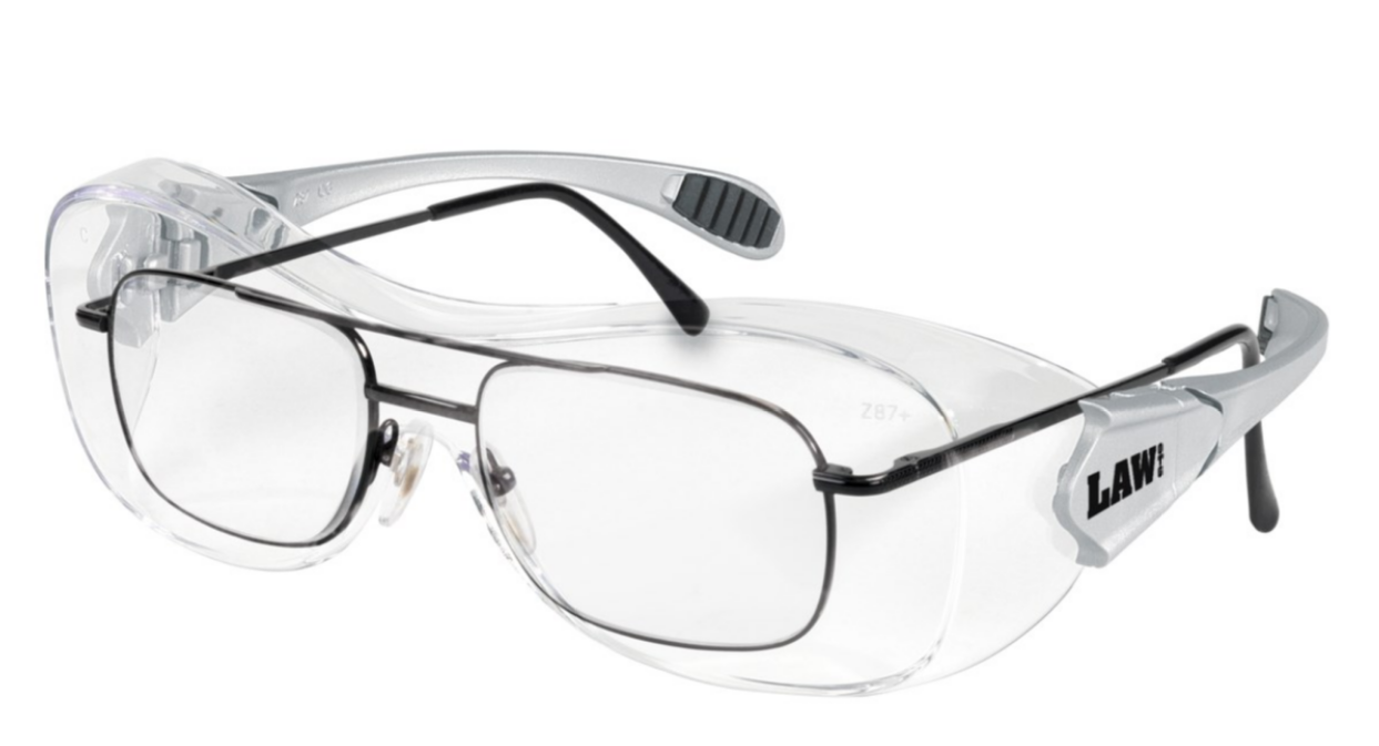 Law OTG - Over-the-glass frame, Clear