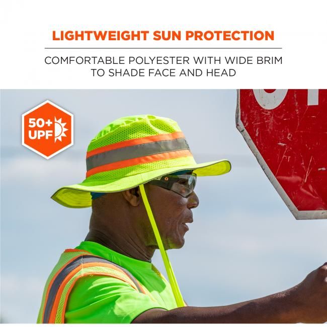 GloWear 8935 Hi-Vis Ranger Sun Hat