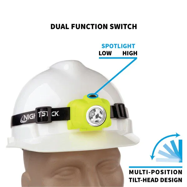 Intrinsically Safe Dual-Function Headlamp
