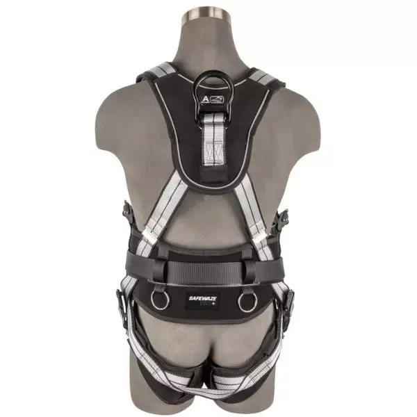 PRO+ Slate Construction Harness: Alu 3D, Alu QC Chest, TB Legs (L)