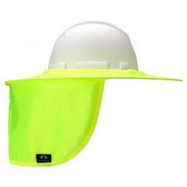 Collapsible Hard Hat Shade - Khaki Sun Shade