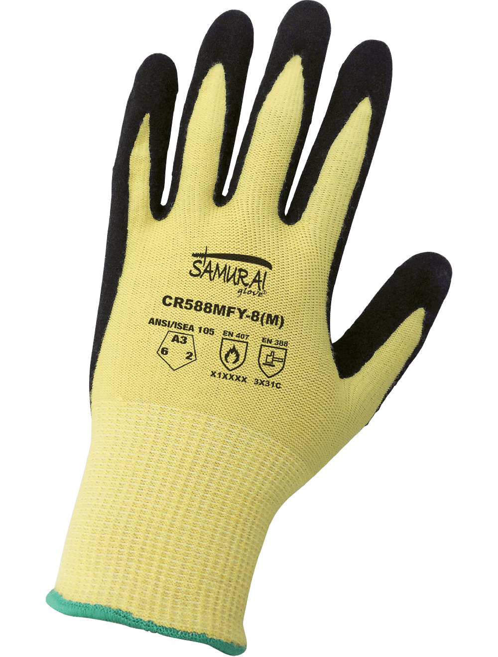 Samurai Glove - Cut Resistant (A3) Nitrile Palm-Dipped Gloves (Per Dozen)