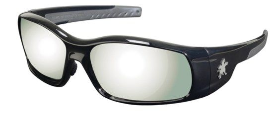 Swagger® SR1, White Frame, Silver Mirror Lens