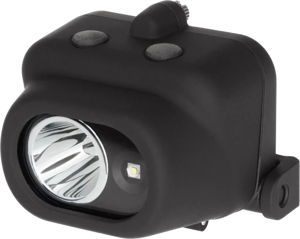 Dual-Light Headlamp w/Hard Hat Clip & Mount