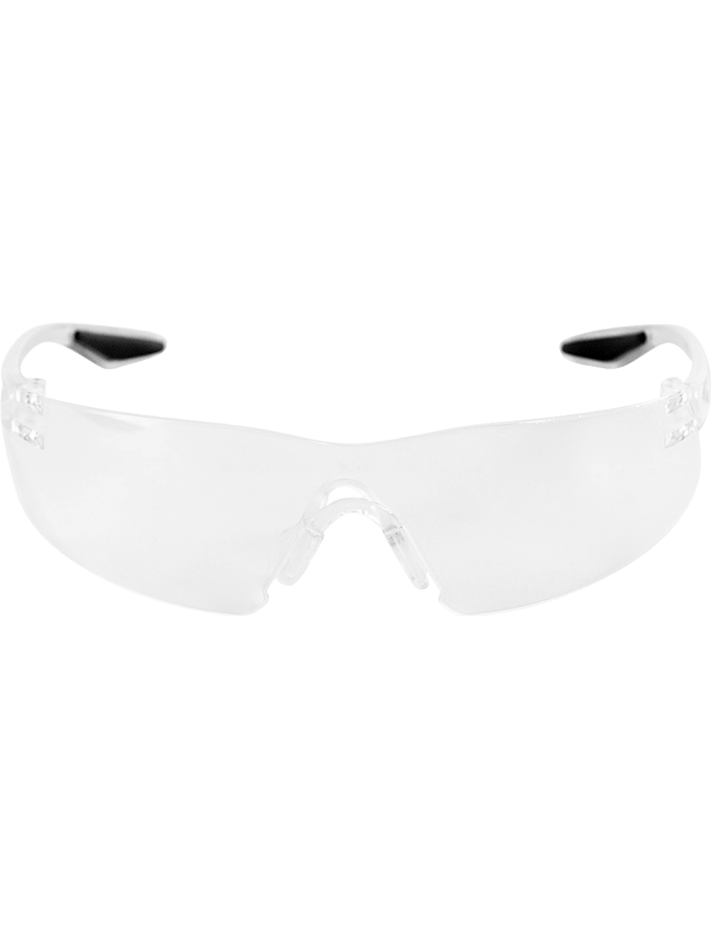 Discus™ Clear Lens, Frosted Clear Frame