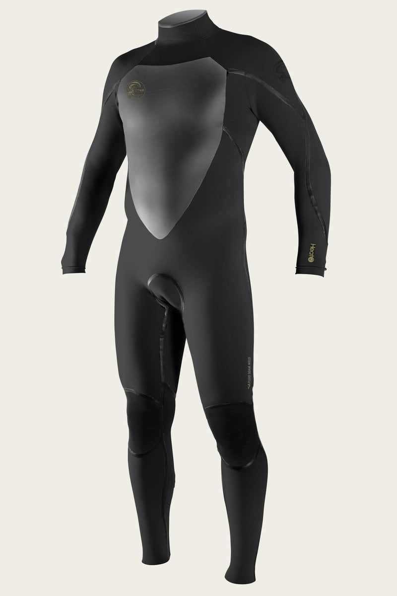 HEAT 4/3MM BACK ZIP FULL