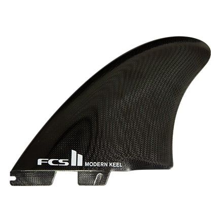 FCS II MODERN KEEL PG M-L BLACK TWIN FINS