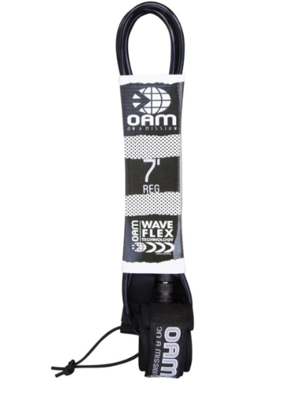 REGULAR 7&#39; LEASH BLK USA